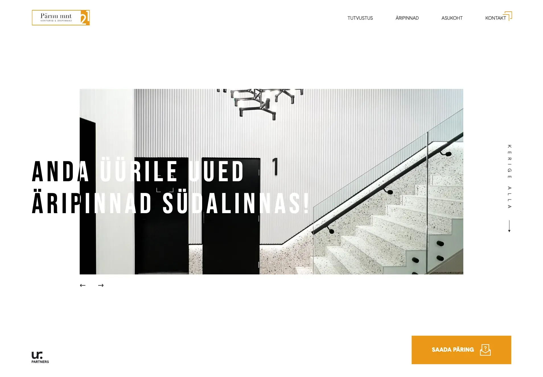 The Pärnu mnt 21 website
