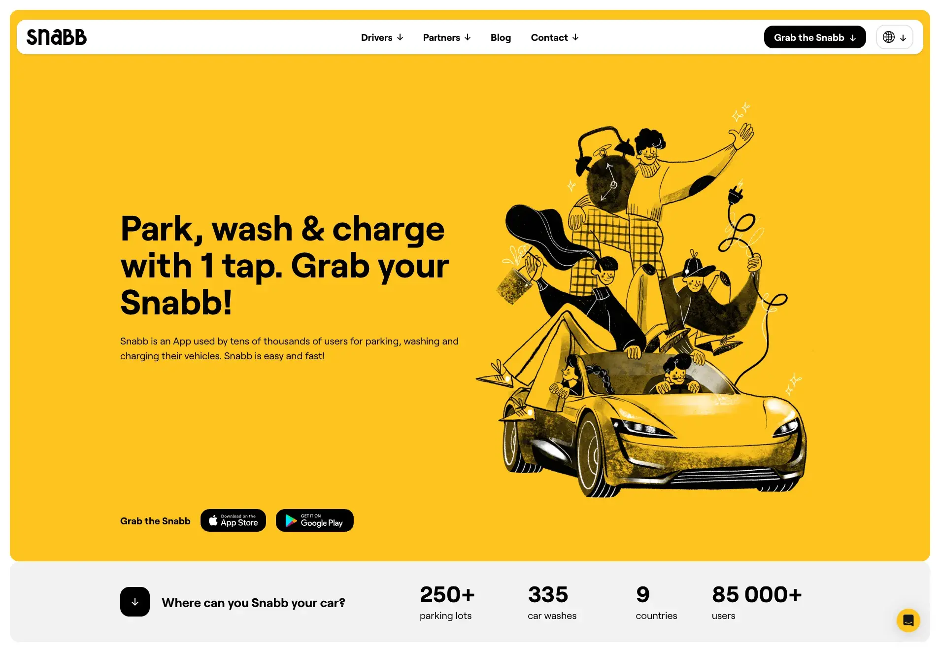 The Snabb platform website